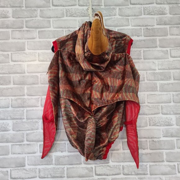 Vtg Pterodactyl Pteranodon Dinosaur Kids Plush Wings Costume Halloween XL 7-8 - Picture 4 of 9